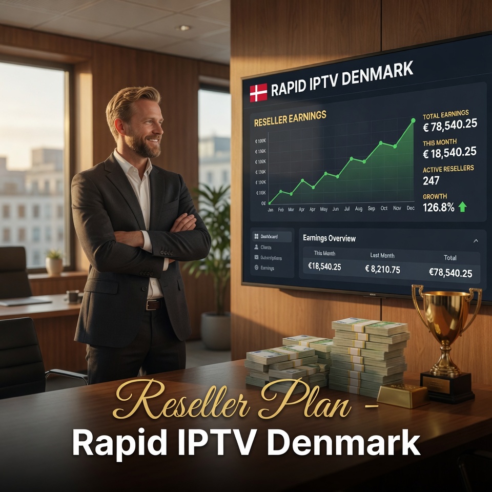 Rapid IPTV Denmark reseller